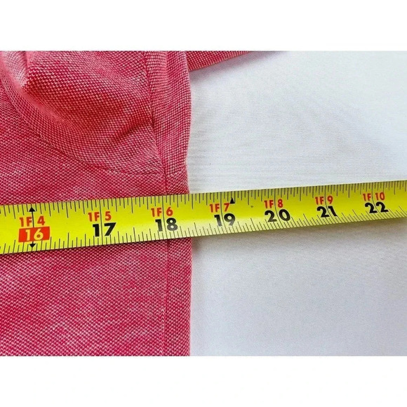 A/X Armani Exchange Size Medium Men's Red Embroidered Pocket Logo S/S Polo - Picture 2 of 12